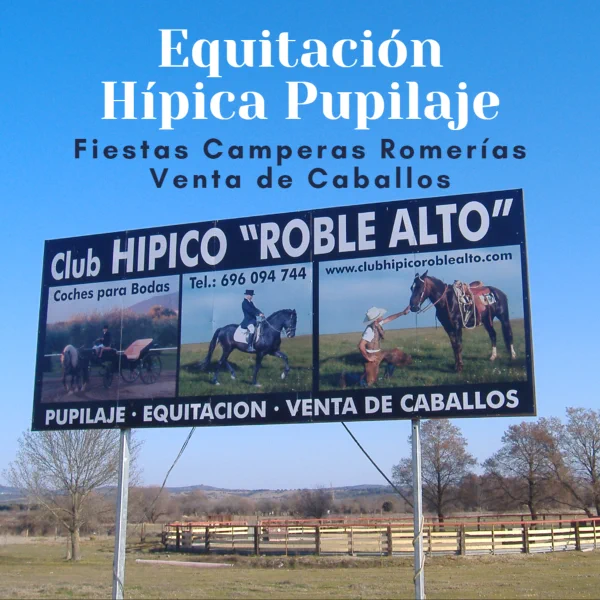 Club Hípico Roble Alto Hípica Equitación Rutas a Caballo Turismo Ecuestre Candeleda Gredos
