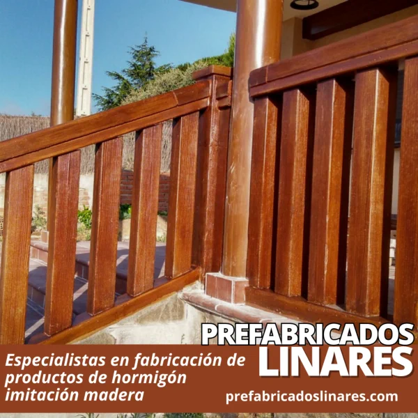 Hormigón Imitación Madera Prefabricados Linares, hormigón y piedra artificial