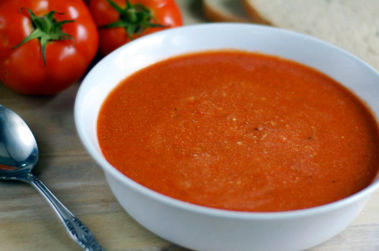 Gastronomía, sopa de tomate