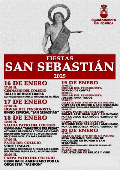 FIESTAS SAN SEBASTIÁN 2025