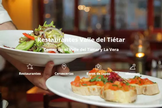 Restaurantes Valle del Tiétar sur de Gredos