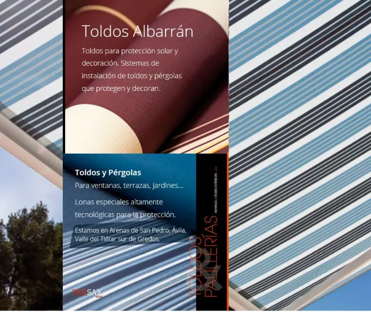 Toldos Albarrán Arenas de San Pedo Valle del Tiétar sur de Gredos